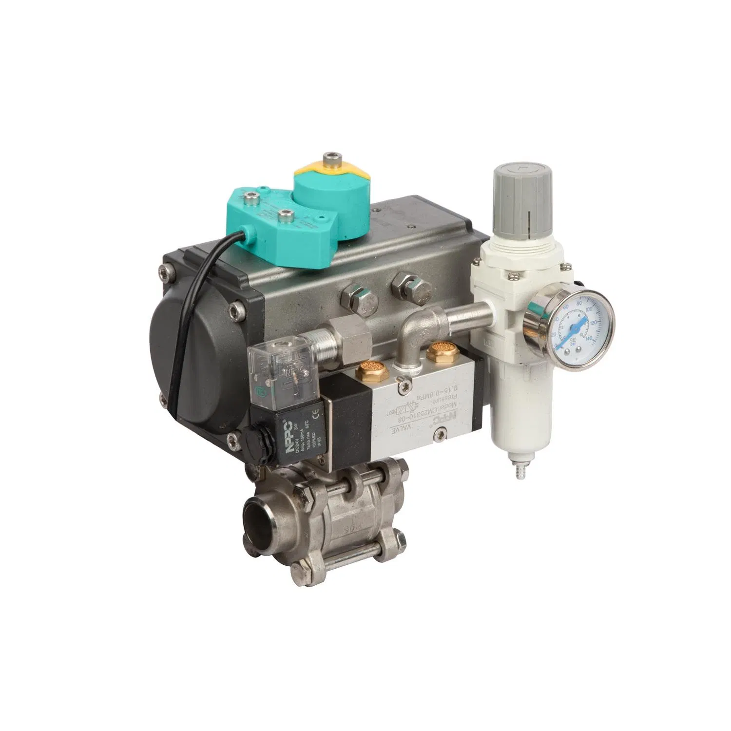 Pneumatic Segment Ball Valve for Flanged End
