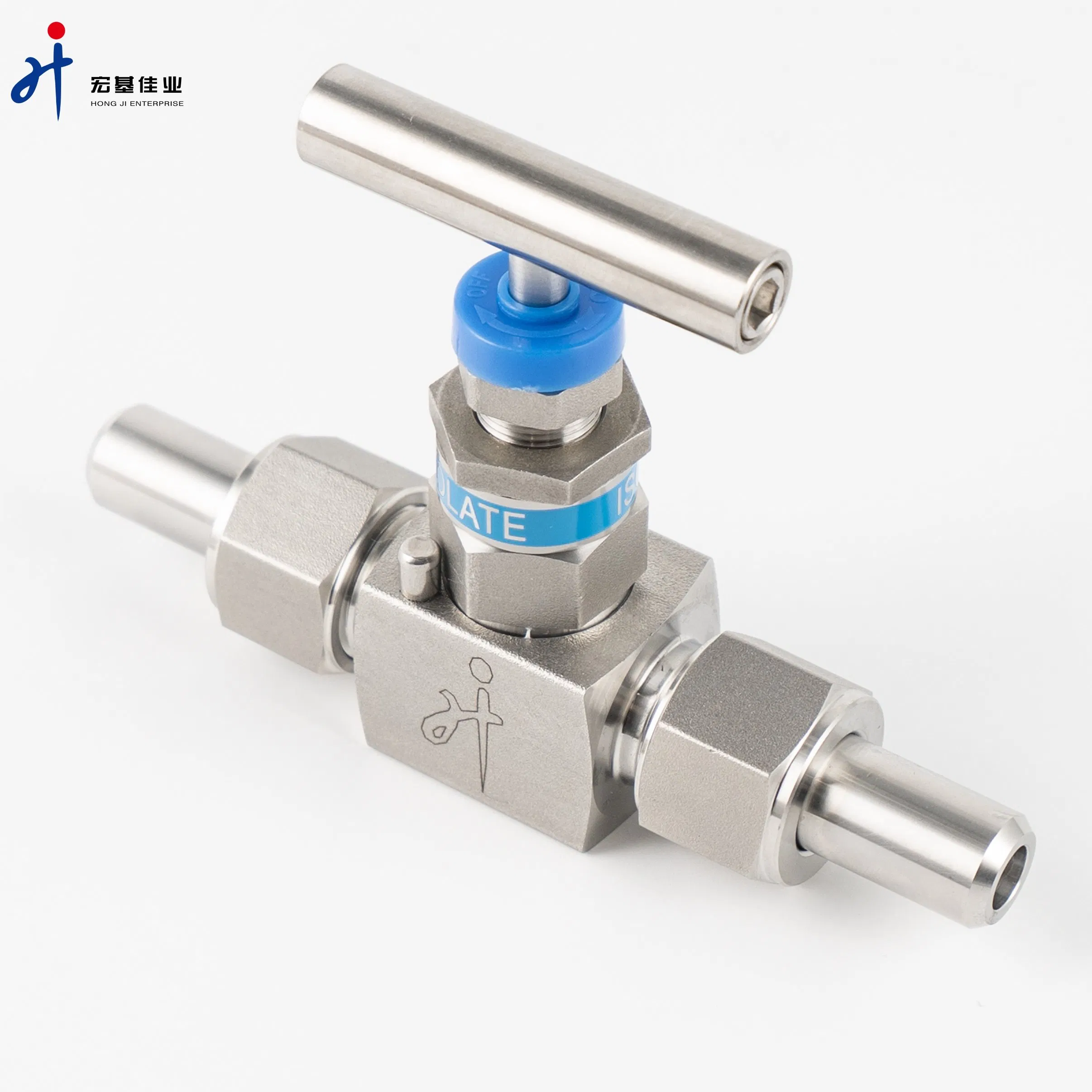Hongji 304 316 High-Pressure External Thread Male Stainless Steel Needle Valve