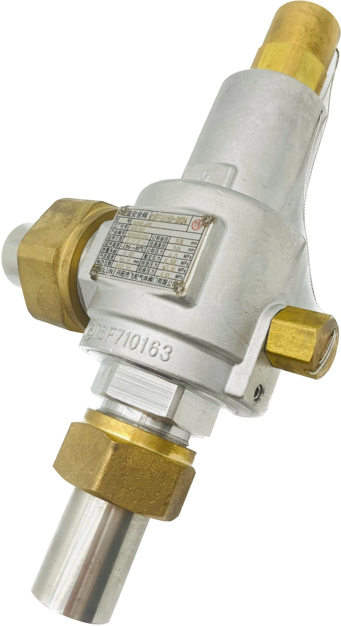 Dah-25c 4000psi 25mm High Quality Cryogenic Safety Valve in Stainless Steel