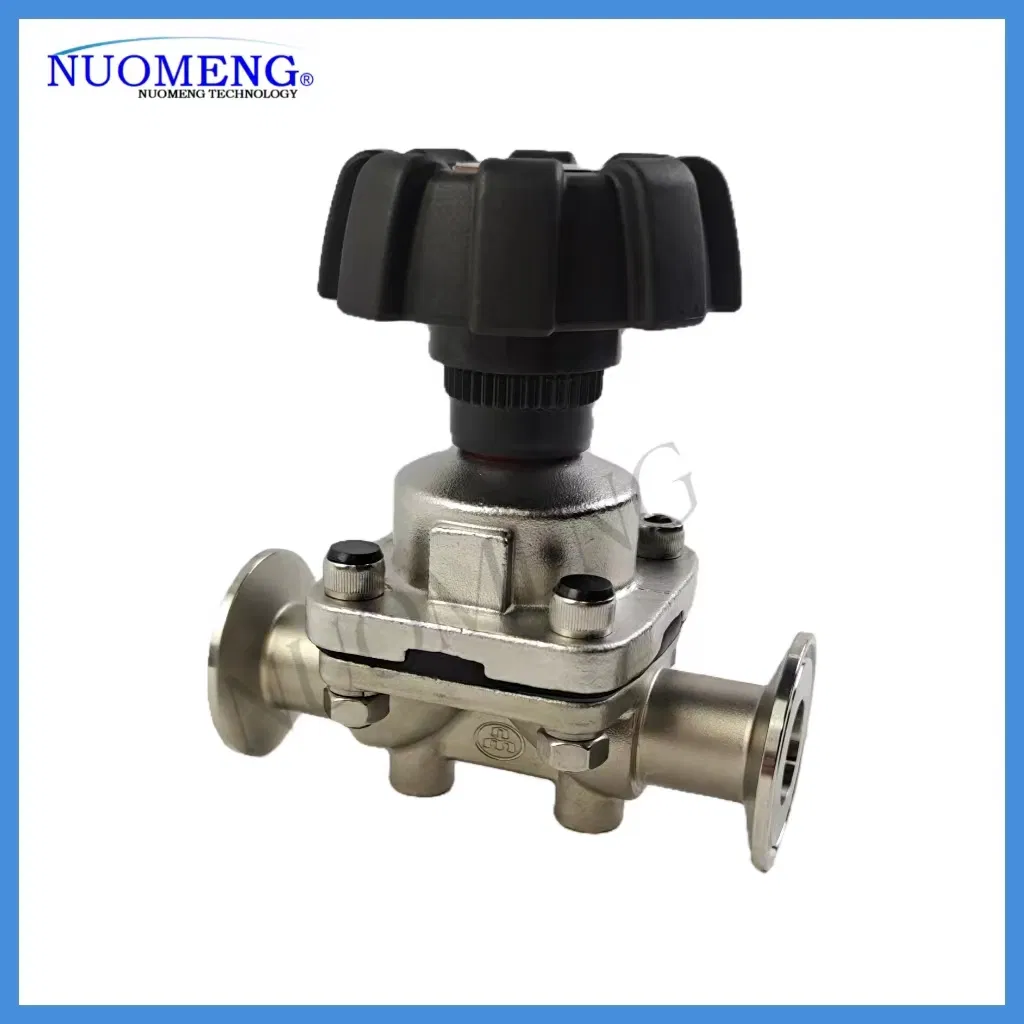 Sanitary Stainless Steel Manual Welded Diaphragm Valve (3A-No. RG2102)
