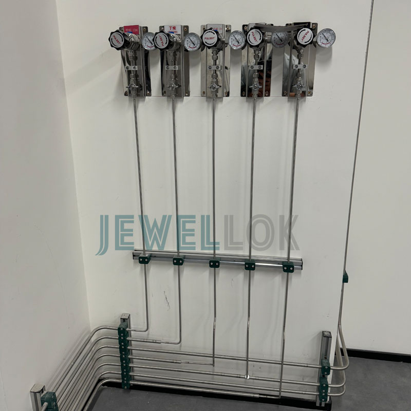 Pressure Control Panel Stainless Steel Natural Gas Flow Needle Valve Control Valve