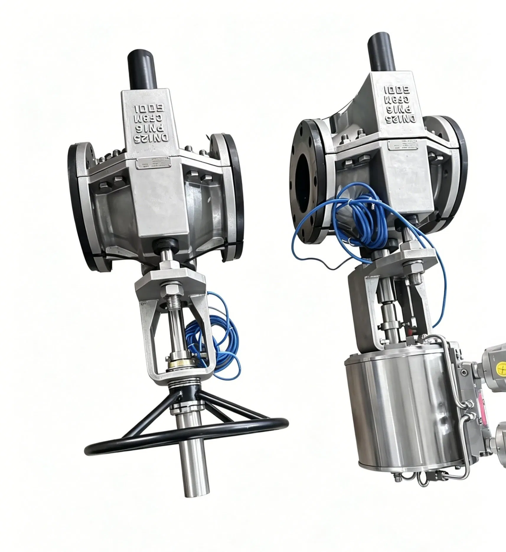 Pneumatic Pinch Valve for Slurry &amp; Abrasive Media Rubber Sleeve Type
