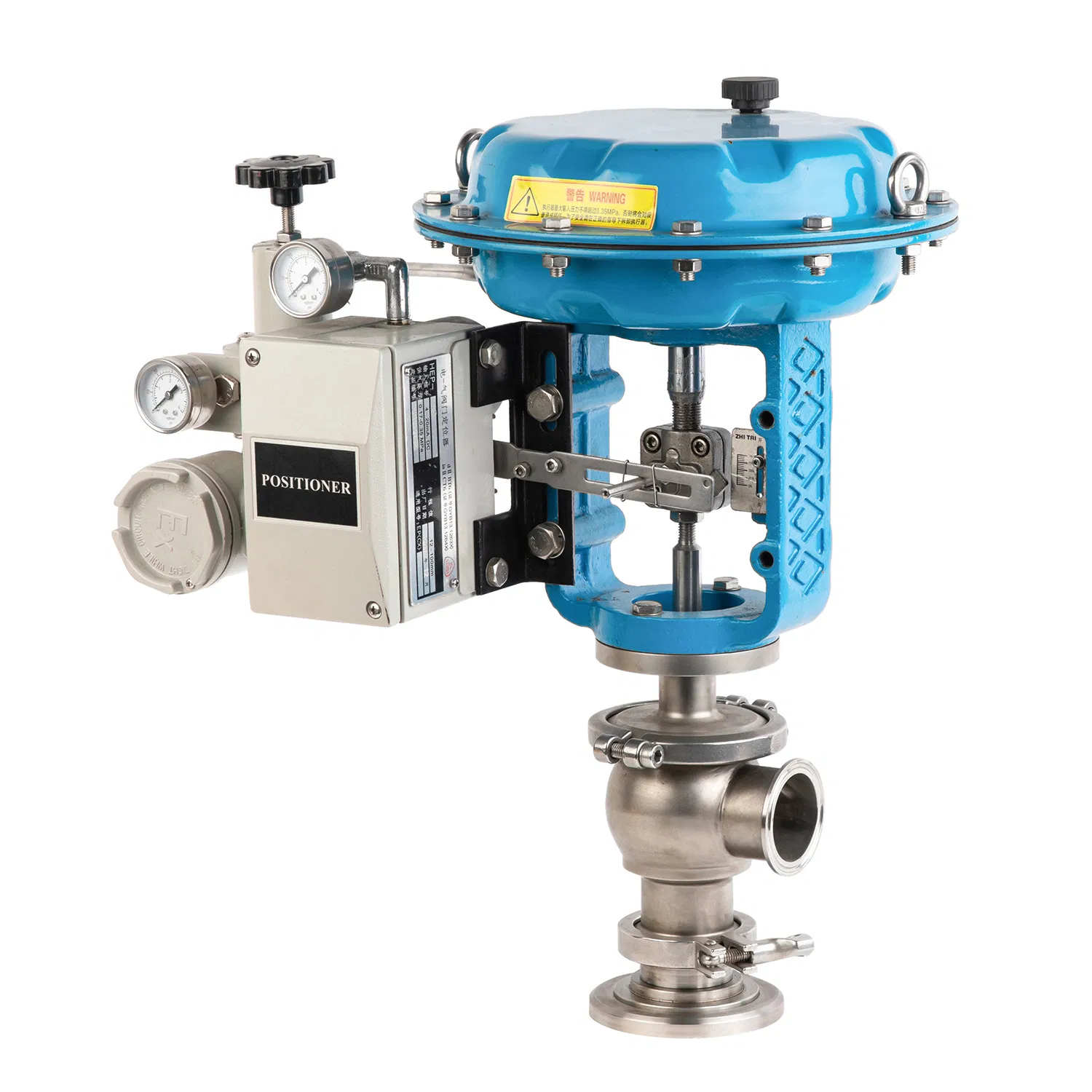 Pneumatic Diaphragm Double Seats/Seater Control Valve