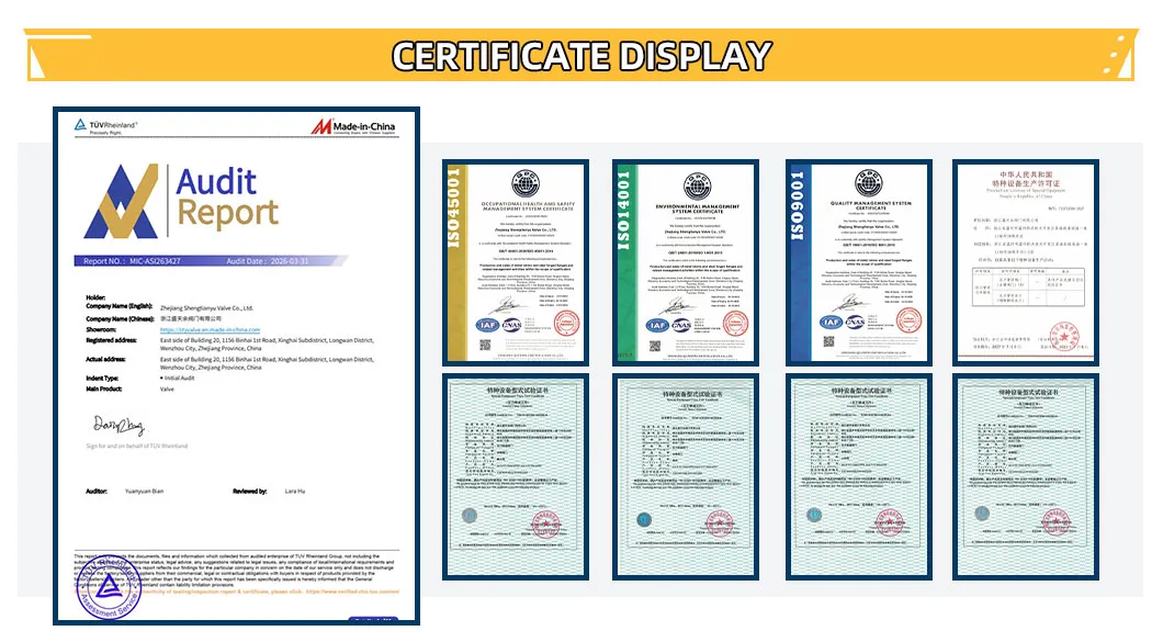 Certificates