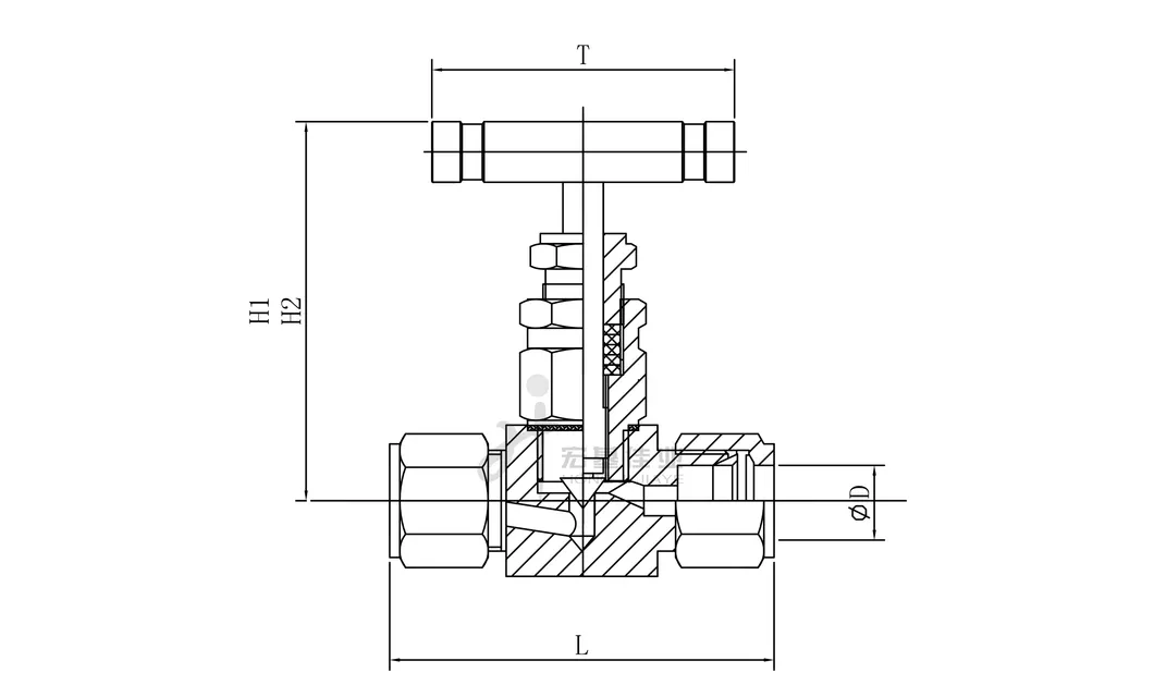Needle Valve Detailed View