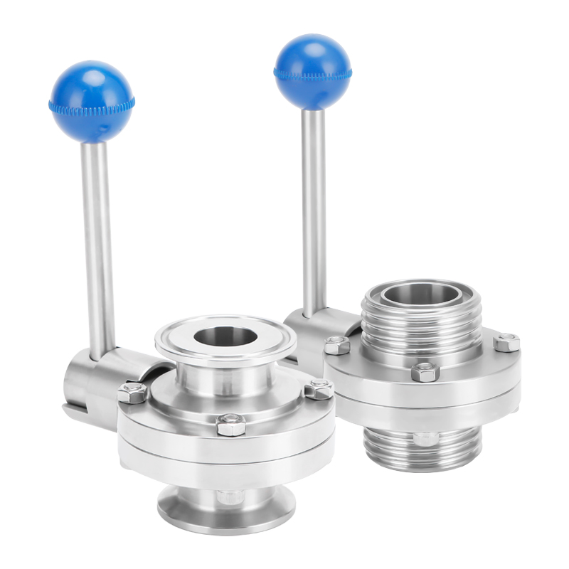 Sanitary Butterfly Valve for Efficient Flow Control in Food Industry