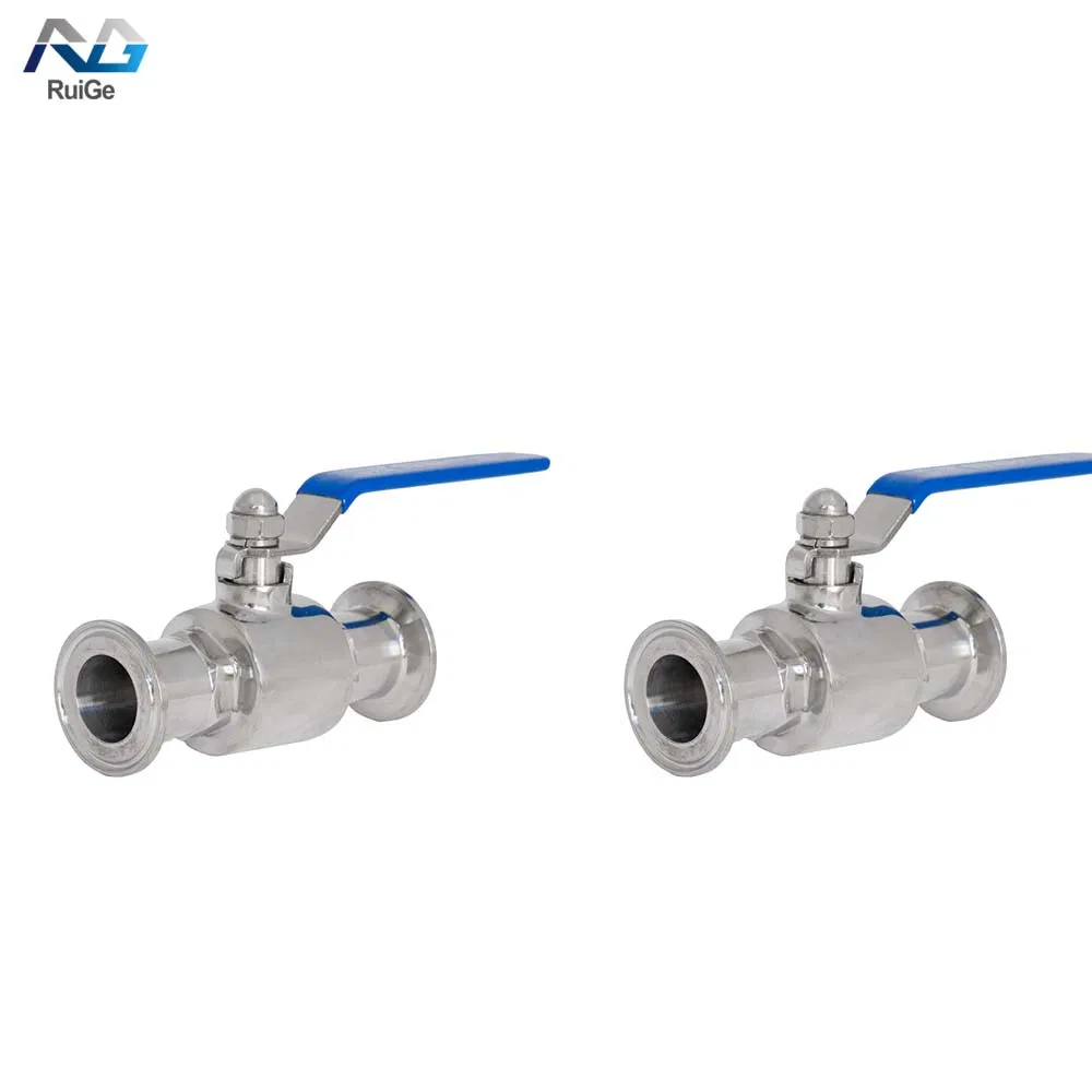 304 316 Stainless Steel Sanitary Quick-Clamp Ball Valve