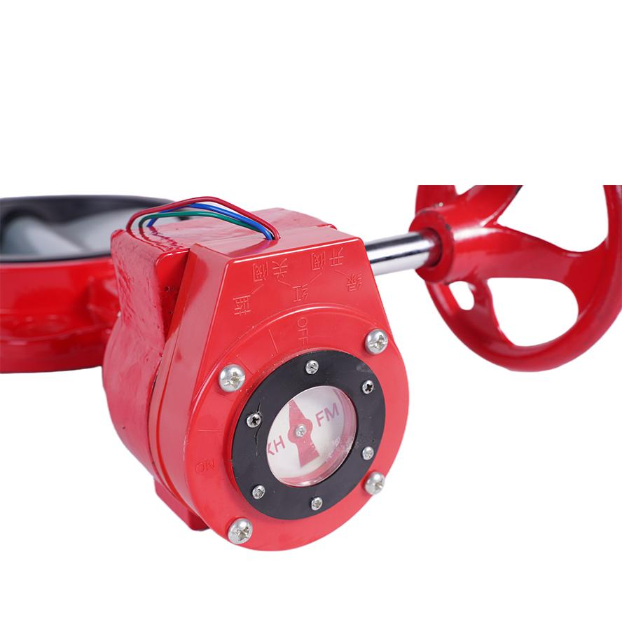 Premium Custom Groove Butterfly Valve for Fire Safety Solutions