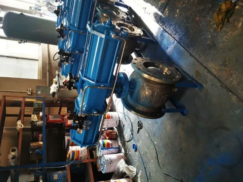 Pneumatic Segment Ball Valve Application