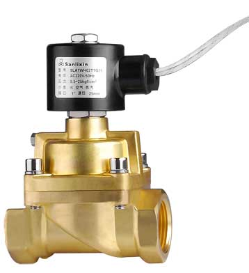 Stainless Steel Piston Water Gas Normally Open Diaphragm Valve (2/2-WAY)