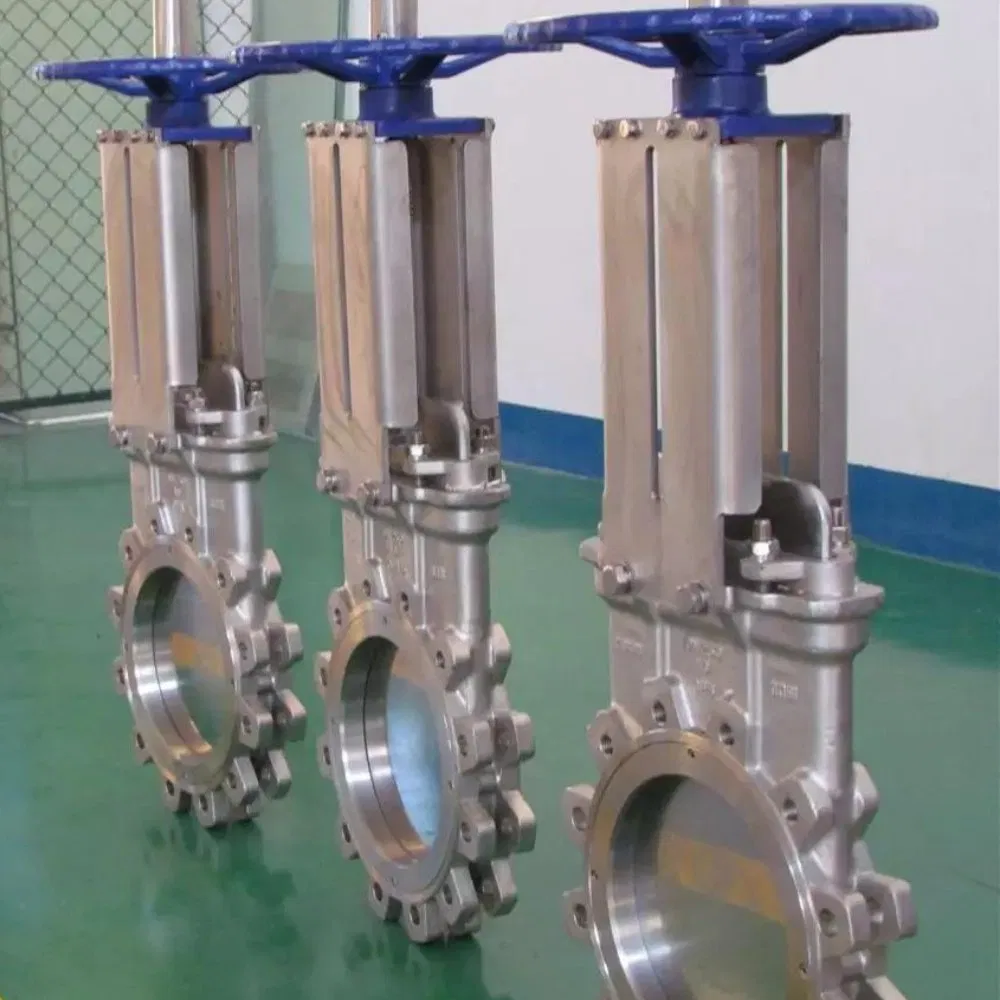 Carbon Steel Manual Lug-Type Knife Gate Valve