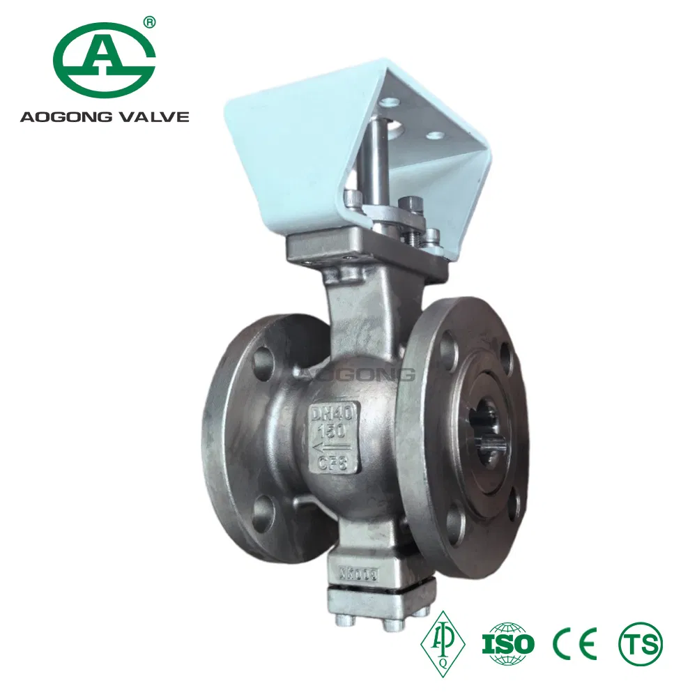 Stainless Steel Segment Trunnion Flanged RF Ball Valve