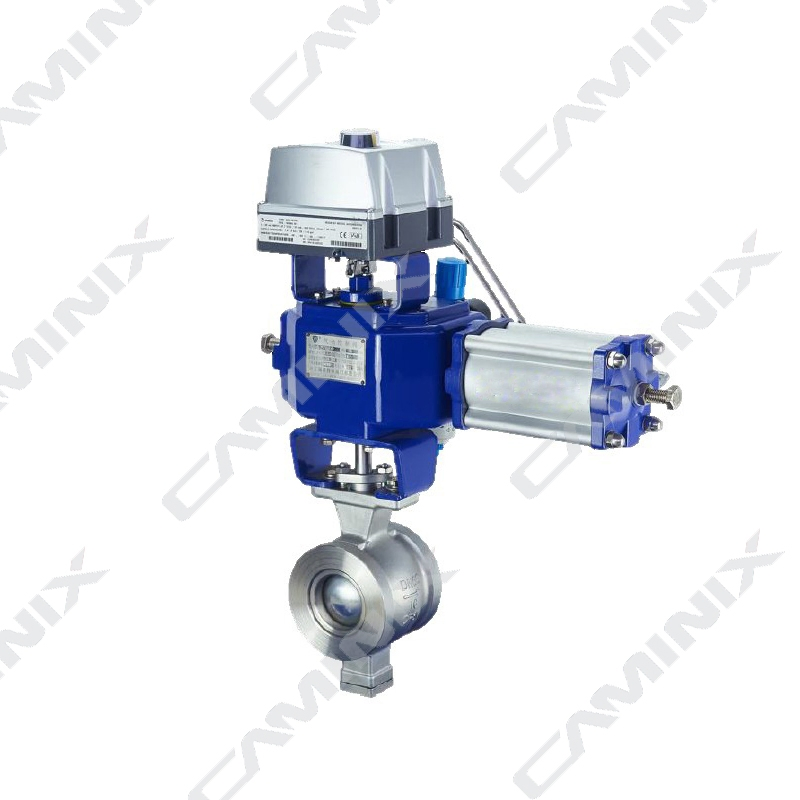 China Segment Ball Valve ANSI Class150 300 600 2''-16'' V Port Ball