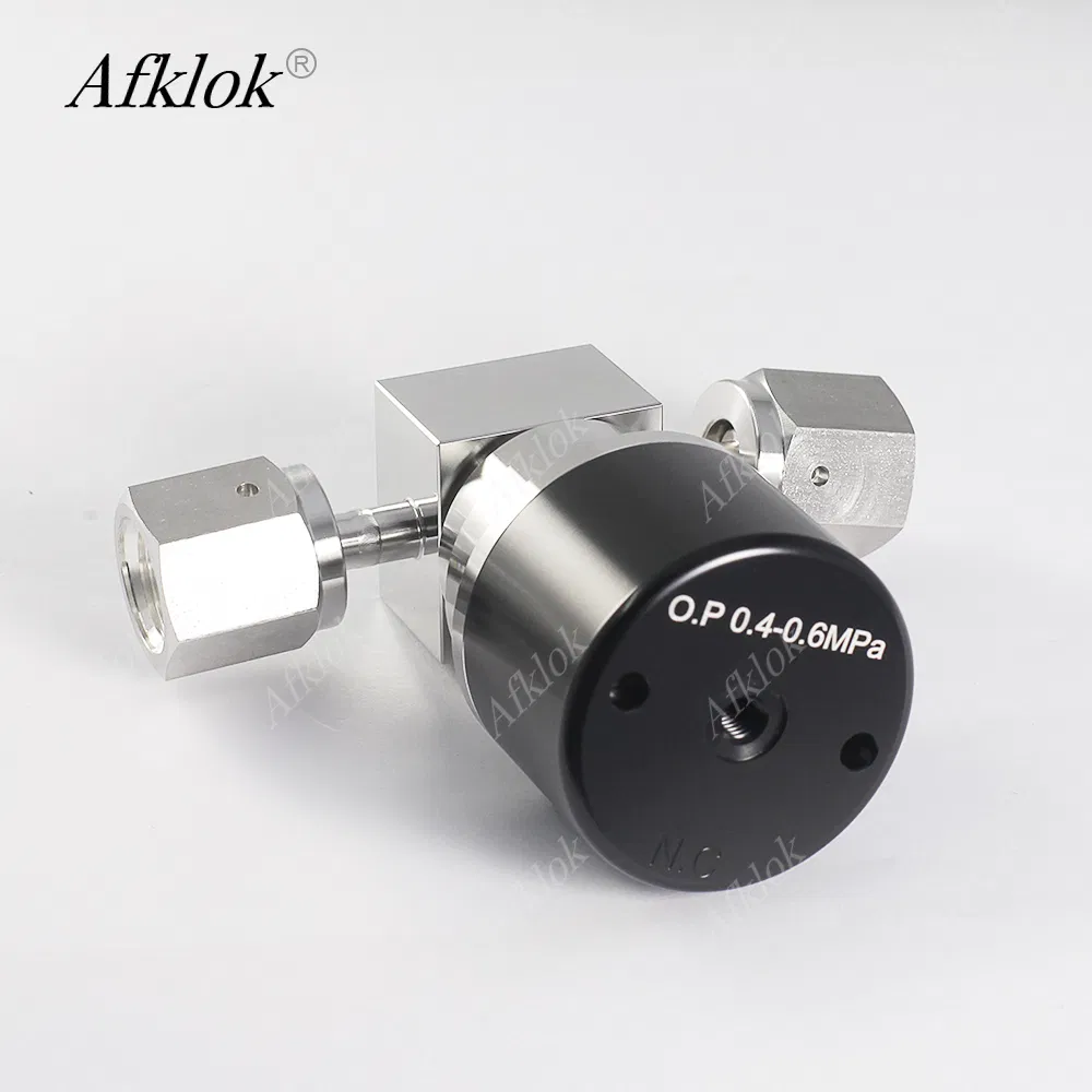Ultra High-Purity SS316 VCR Thread Pneumatic Diaphragm Valve for Semiconductor 6n