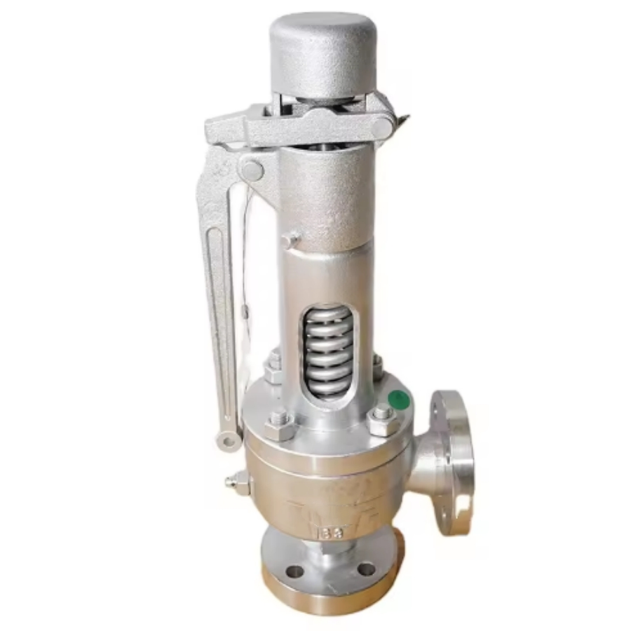 ANSI B16.34 Pn25 Mining Vessel Overpressure Protection Spring Slightly Opened Closed Safety Valve