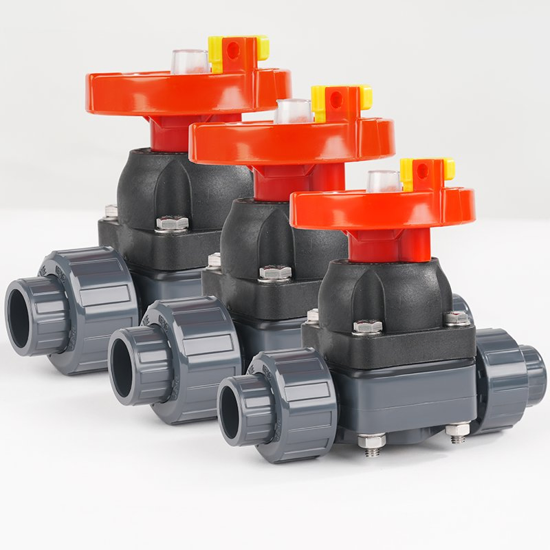 High-Performance UPVC Union Diaphragm Valve for Fluid Control