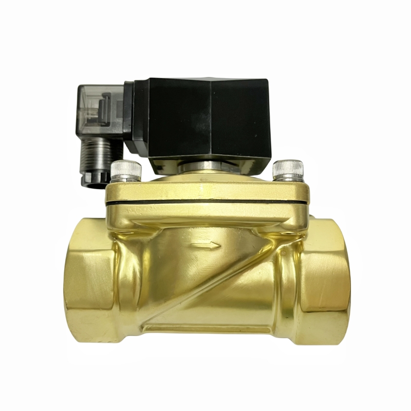 Brass 35mm 5/4 1-1/4 Normal Closed 10bar 0-Differential Pressure Direct Acting DIN 2/2way Outdoor Industrial DC24V Solenoid Water Valve