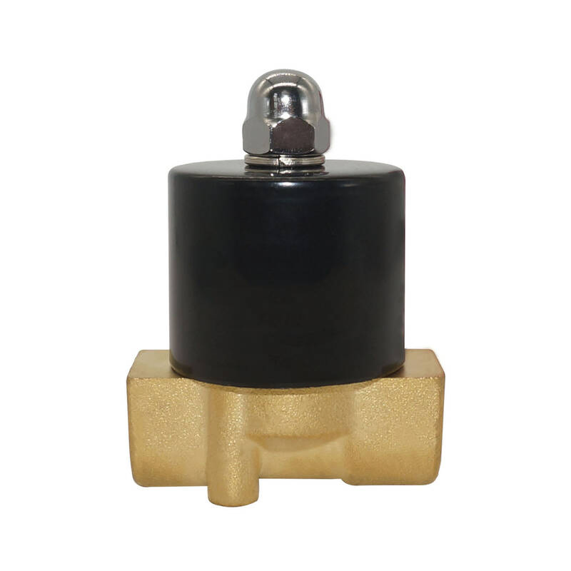 2W 2/2 Pneumatic Brass 24V Air Water Solenoid Valves