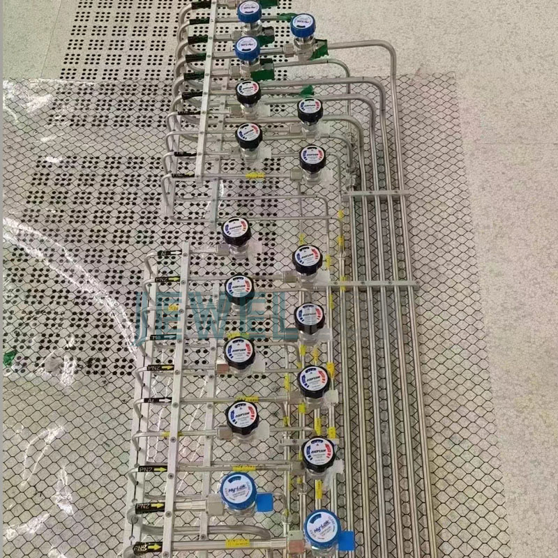 Pressure Control Panel Stainless Steel Natural Gas Flow Needle Valve Control Valve