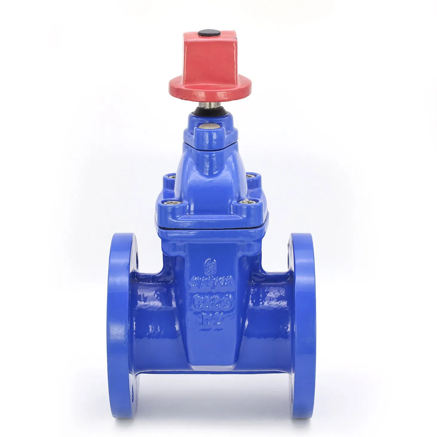 DIN3352 F4/F5 BS5163 BS5150 Gate Valve, OS&Y Rubber Wedge Resilient Seated Non Rising Stem Ductile Iron /Cast Iron Control Knife Sluice F4 Flanged Gate Valve