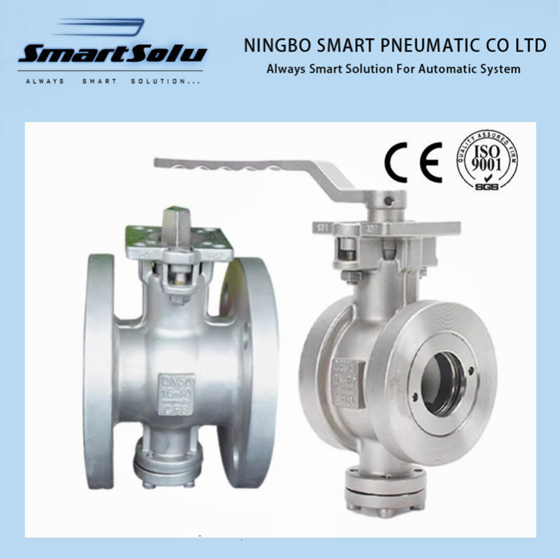 V Segment Wafer End Ball Valve