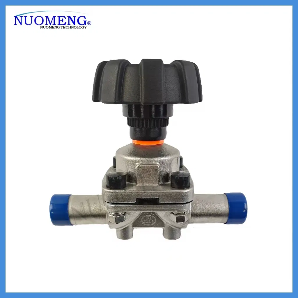Sanitary Stainless Steel Manual Welded Diaphragm Valve (3A-No. RG2102)
