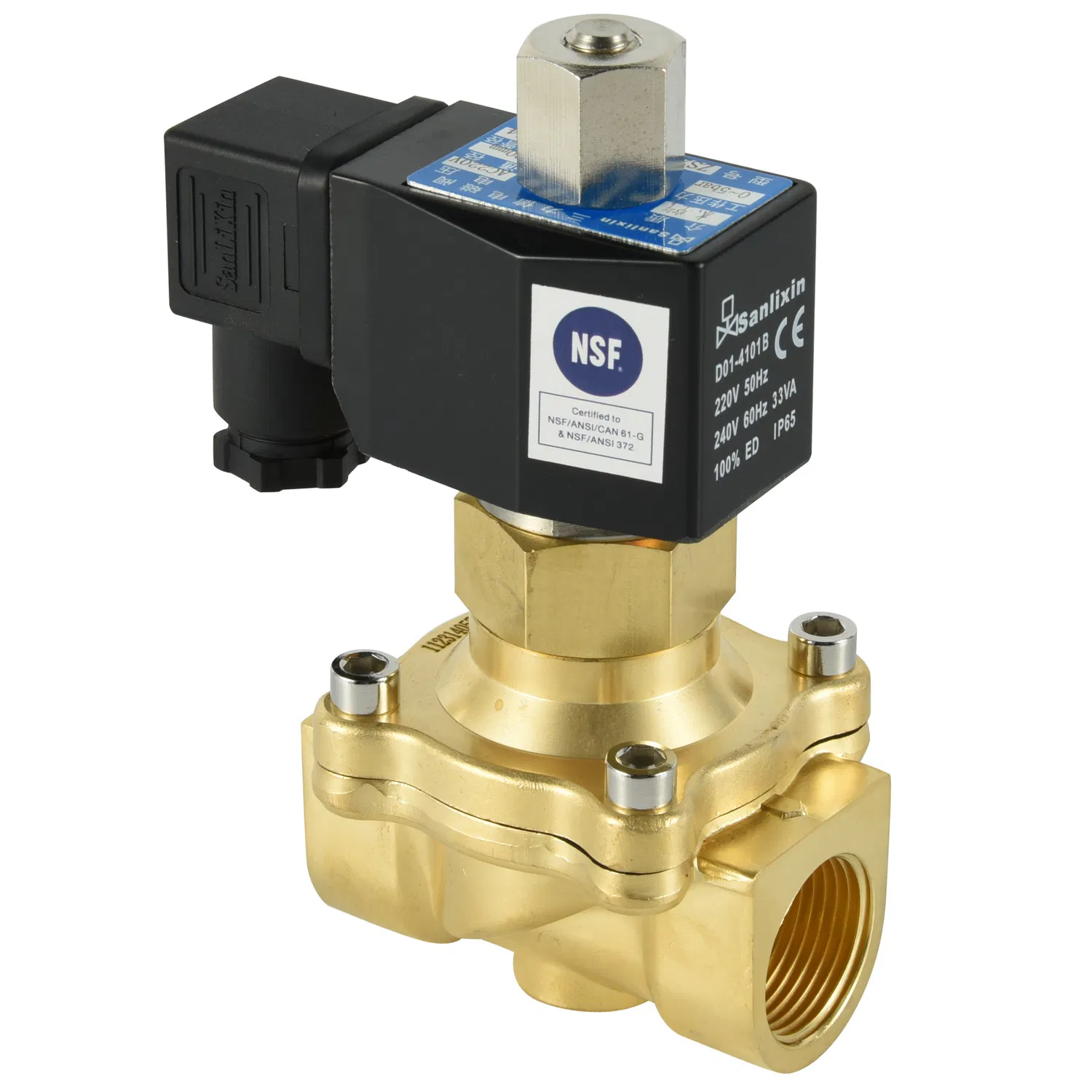 Solenoid Valve -- Direct Acting -- Wras-- 0~10bar