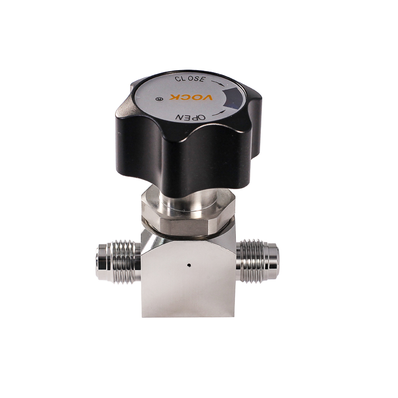 Vock Global ANSI Instrument Stainless Steel Gas Manual Diaphragm Valve 4500psi