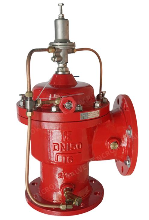 Angle Pattern Diaphragm Emergency Open Pressure Holding Relief Valve (GL500XA)
