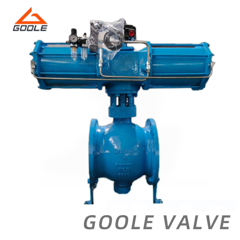 Pneumatic Actuated Forged Steel Flanged Segment Type V Port Ball Valve