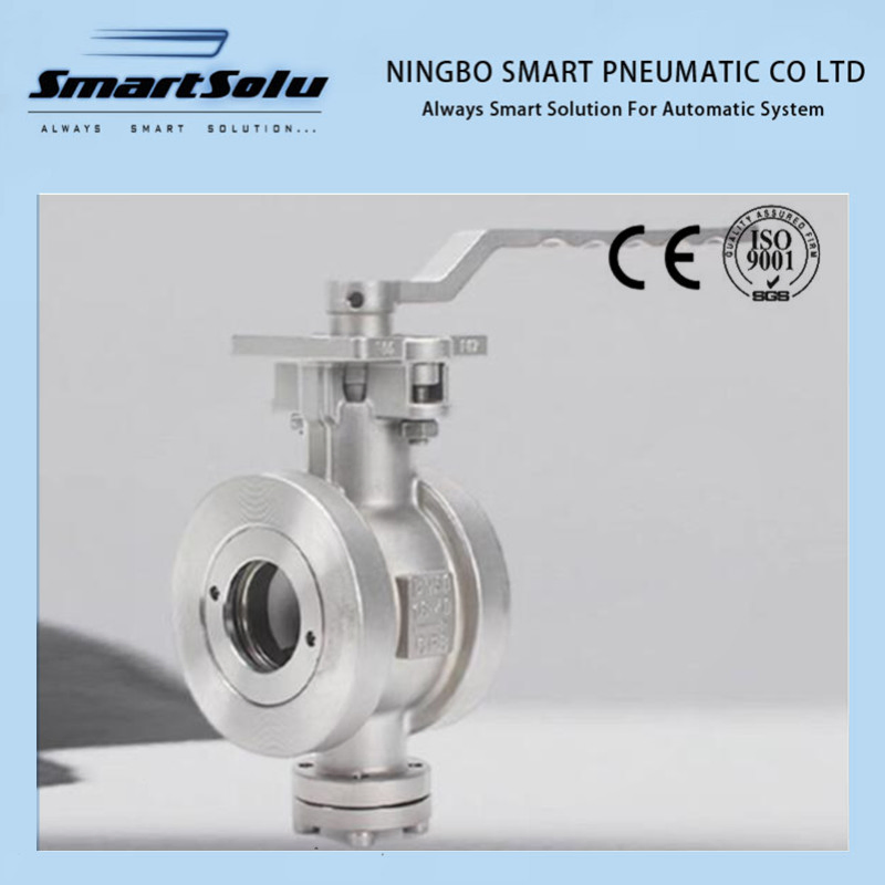 GB Standard V Segment Wafer End Ball Valve
