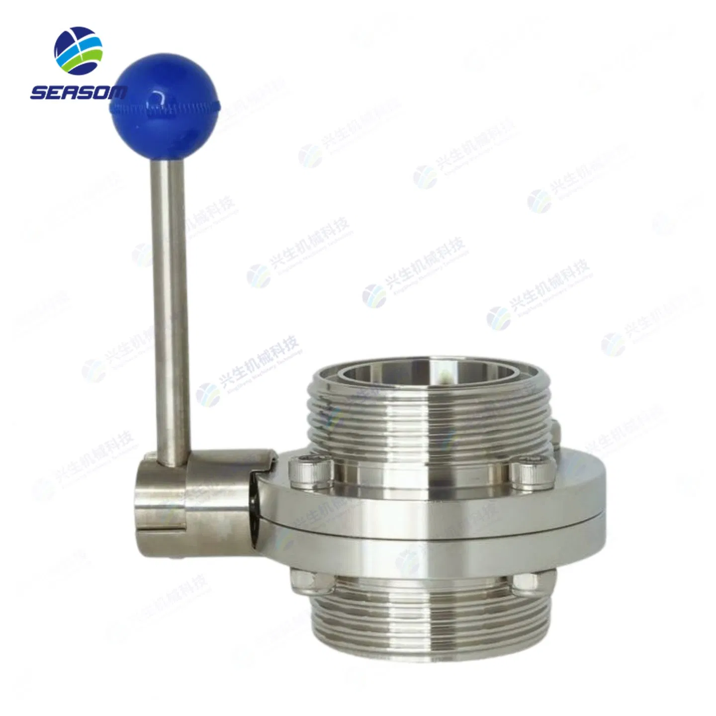 Premium 316/316L Stainless Steel SMS Butterfly Valve for Sanitary Applications