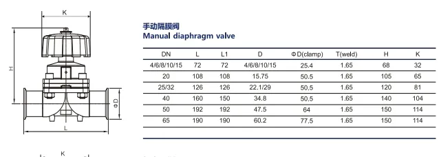 Diaphragm Valve Detail