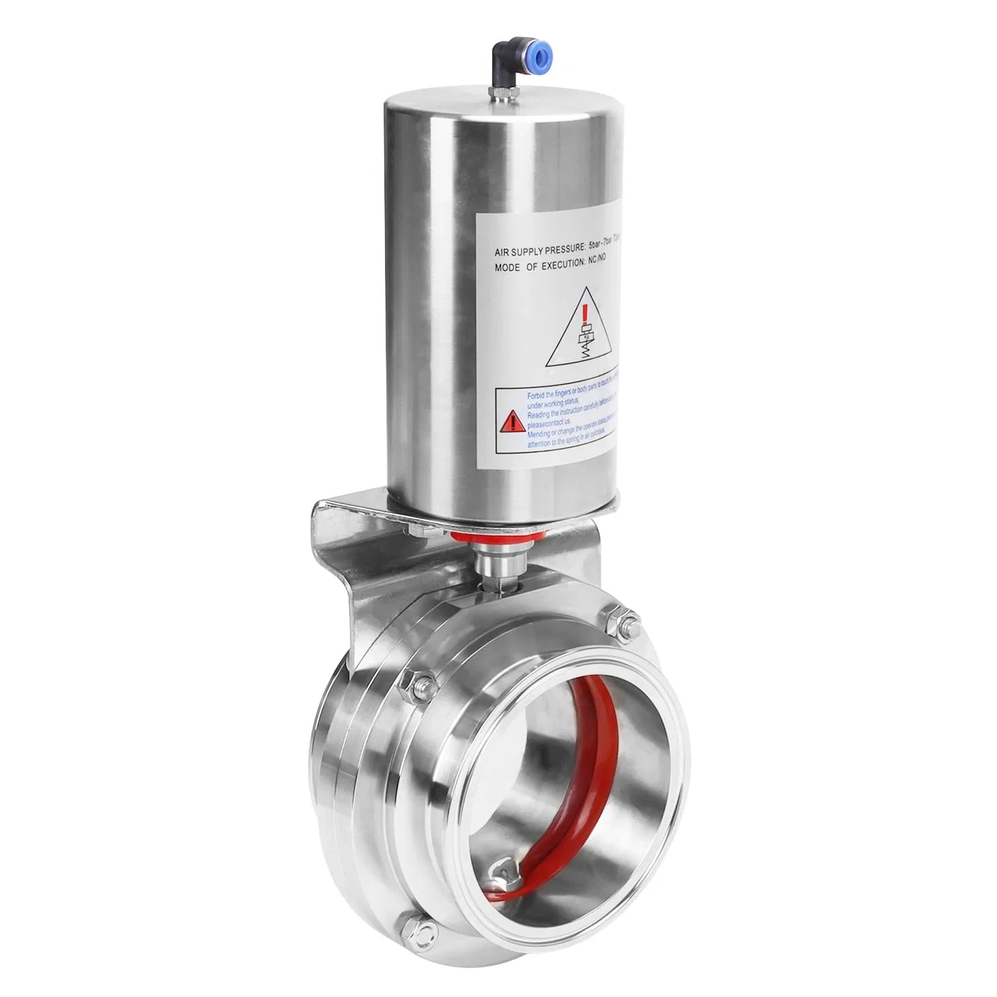 Sanitary Butterfly Valve for Efficient Flow Control in Food Industry