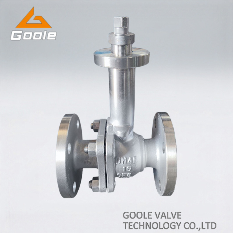 Manual Flanged Ends Cryogenic Ball Valve with Extended Stem