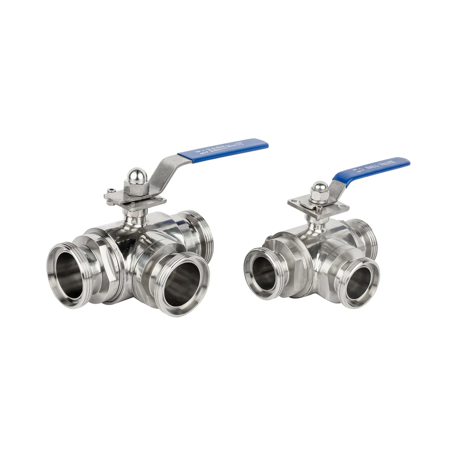 Stainless Steel Sanitary Hygienic Pneumatic Actuator Ball Butterfly Valve