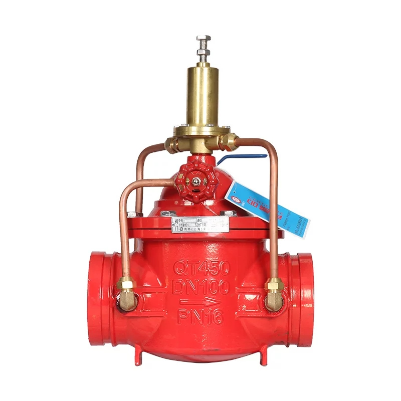 Automatic Drain Valve with Safety Pressure Relief for Firefighting