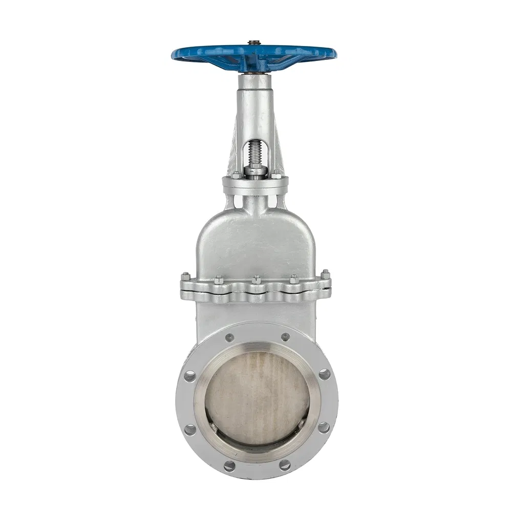 Dmz Model Slurry Sealing Unidirectional Knife Gate Valve for Medium Temperature Conditions