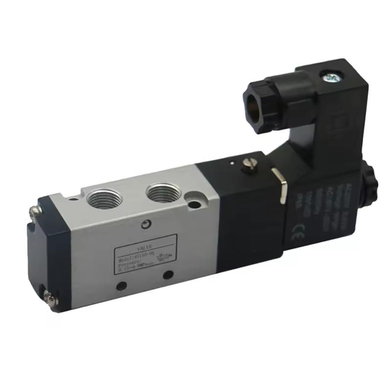 4V110-06 5/2 Way 1/8'' Pneumatic Air Control Solenoid Valve Single Coil Hydraulic Solenoid Valve