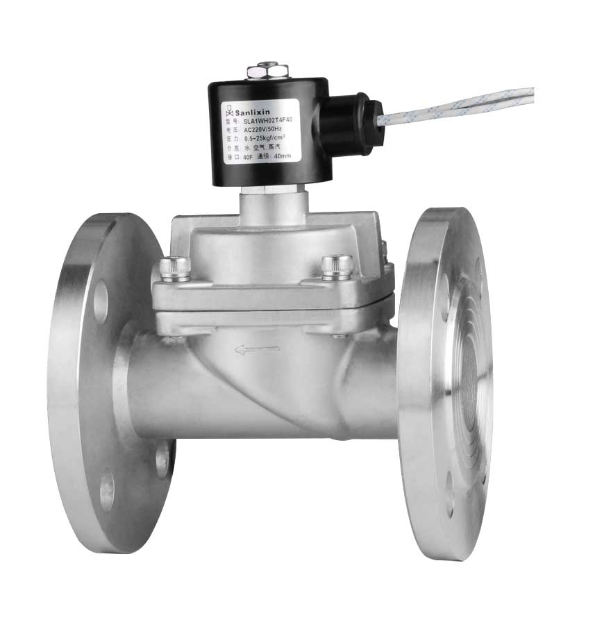 Stainless Steel Piston Water Gas Normally Open Diaphragm Valve (2/2-WAY)