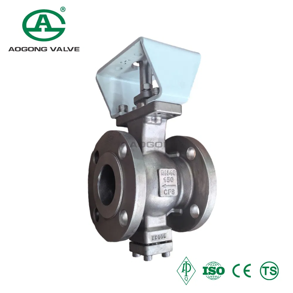 Stainless Steel Segment Trunnion Flanged RF Ball Valve