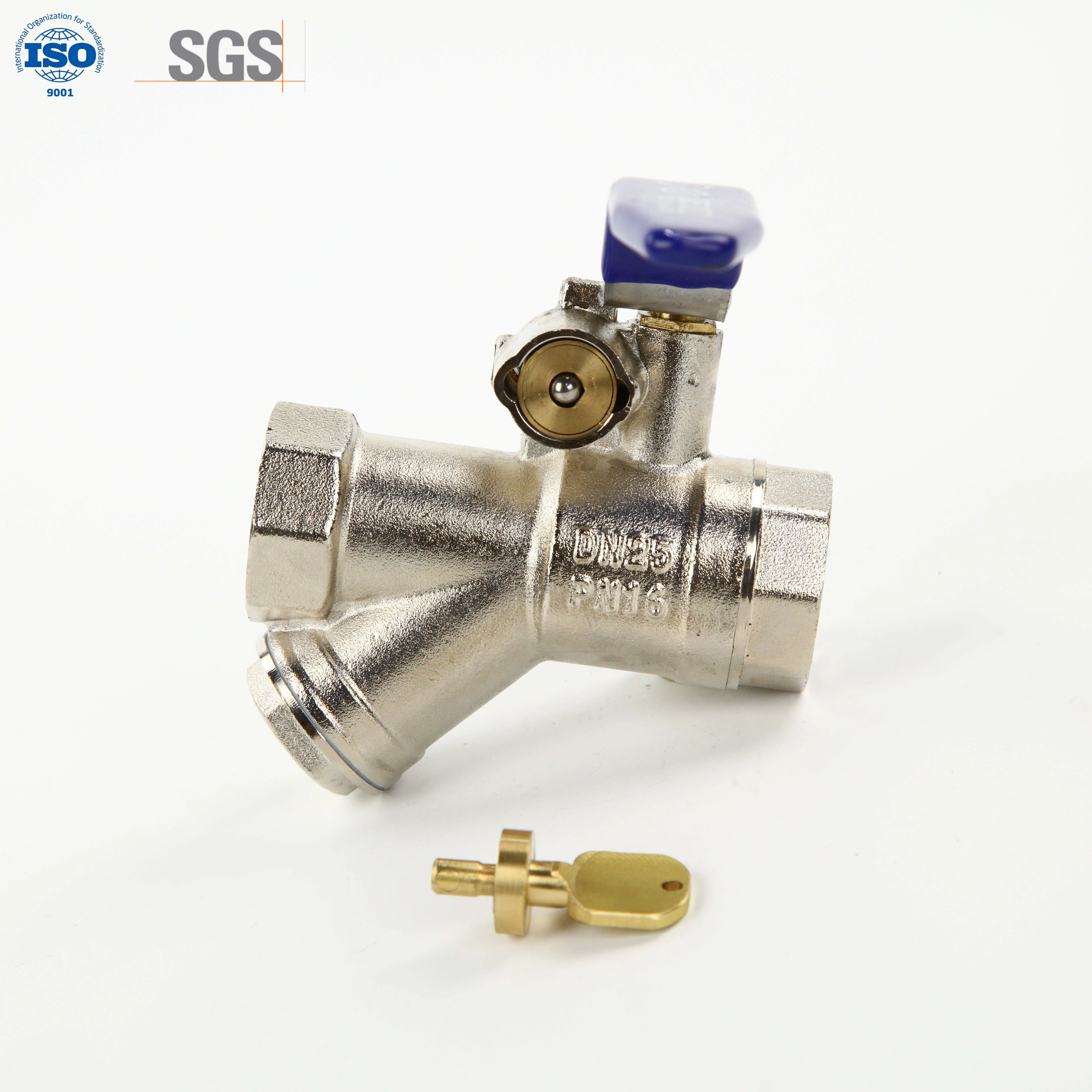 Premium 1/2" Cryogenic Brass Ball Valve for Water and Gas