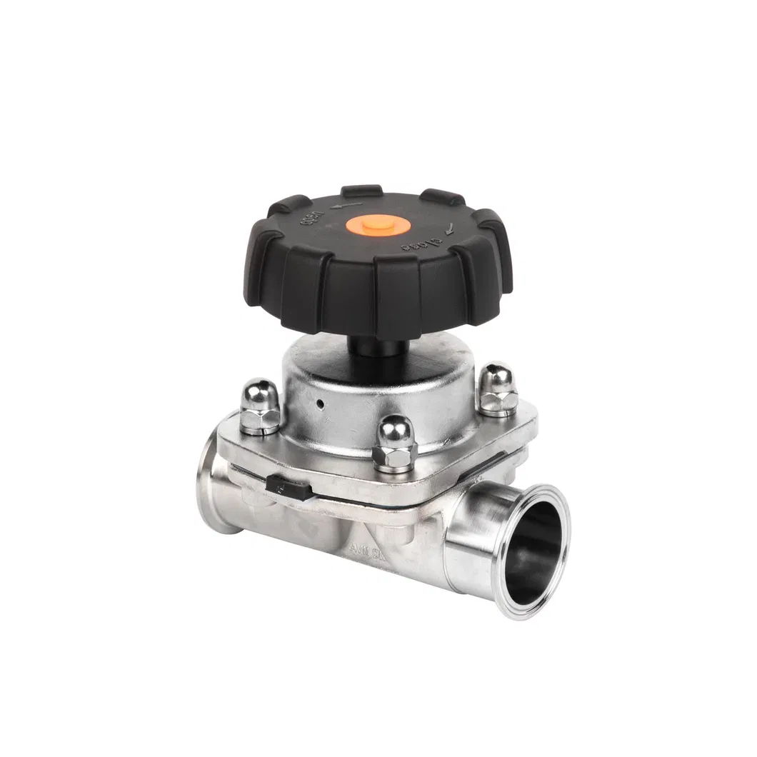 Sanitary Manual Tank Bottom Diaphragm Valve