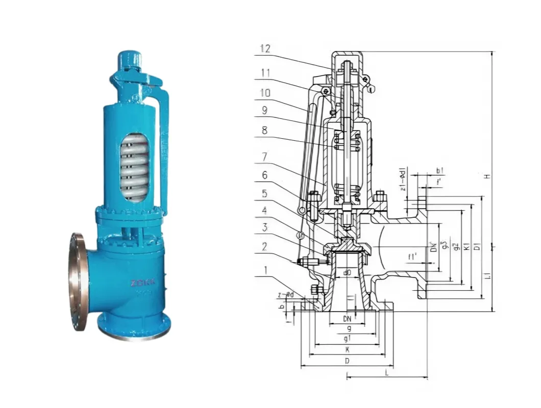 Spring Type High Pressure Safety Valve