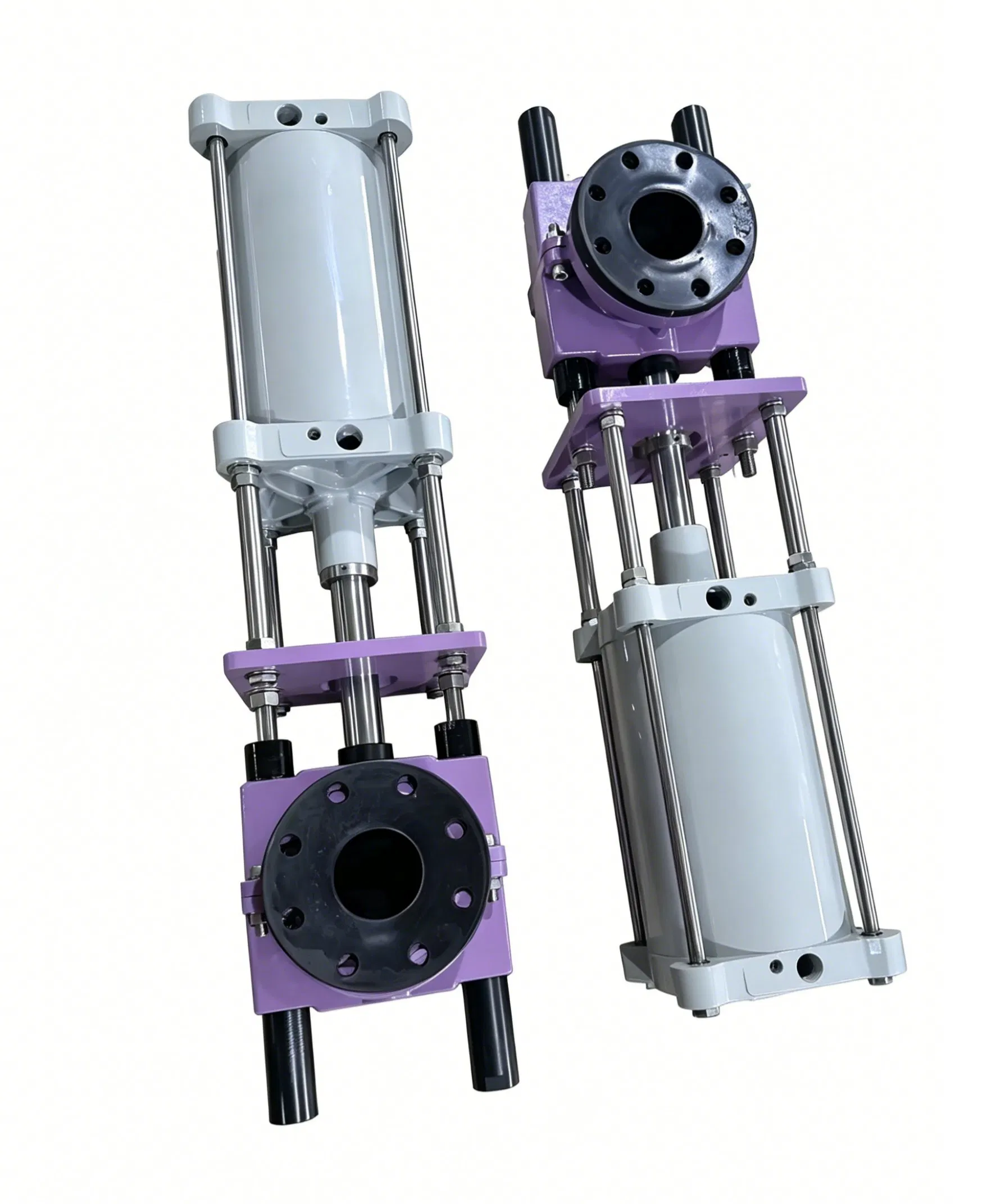 Pneumatic Pinch Valve for Slurry &amp; Abrasive Media Rubber Sleeve Type