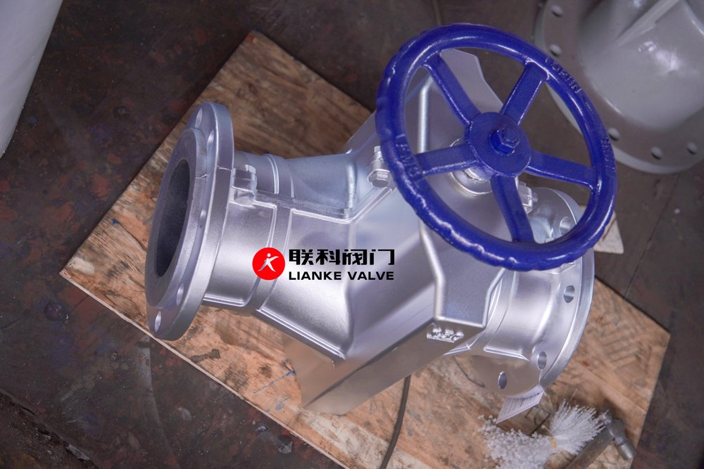 Aluminum Alloy Flange Pinch Valve DN150