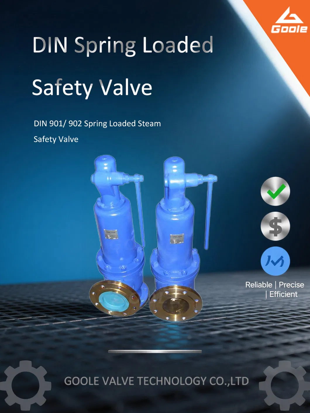 Spring Loaded Steam Safety Valve