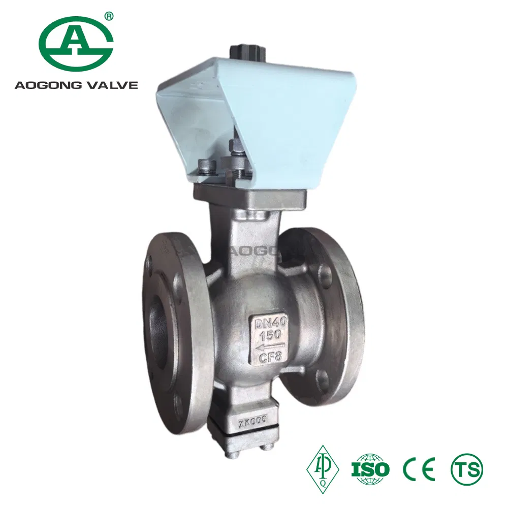Stainless Steel Segment Trunnion Flanged RF Ball Valve