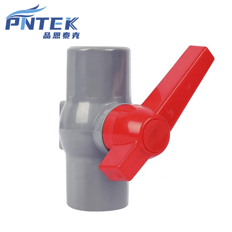 Pntek High Quality Competitive Price Plastic Octagonal PVC Segment Ball Valve
