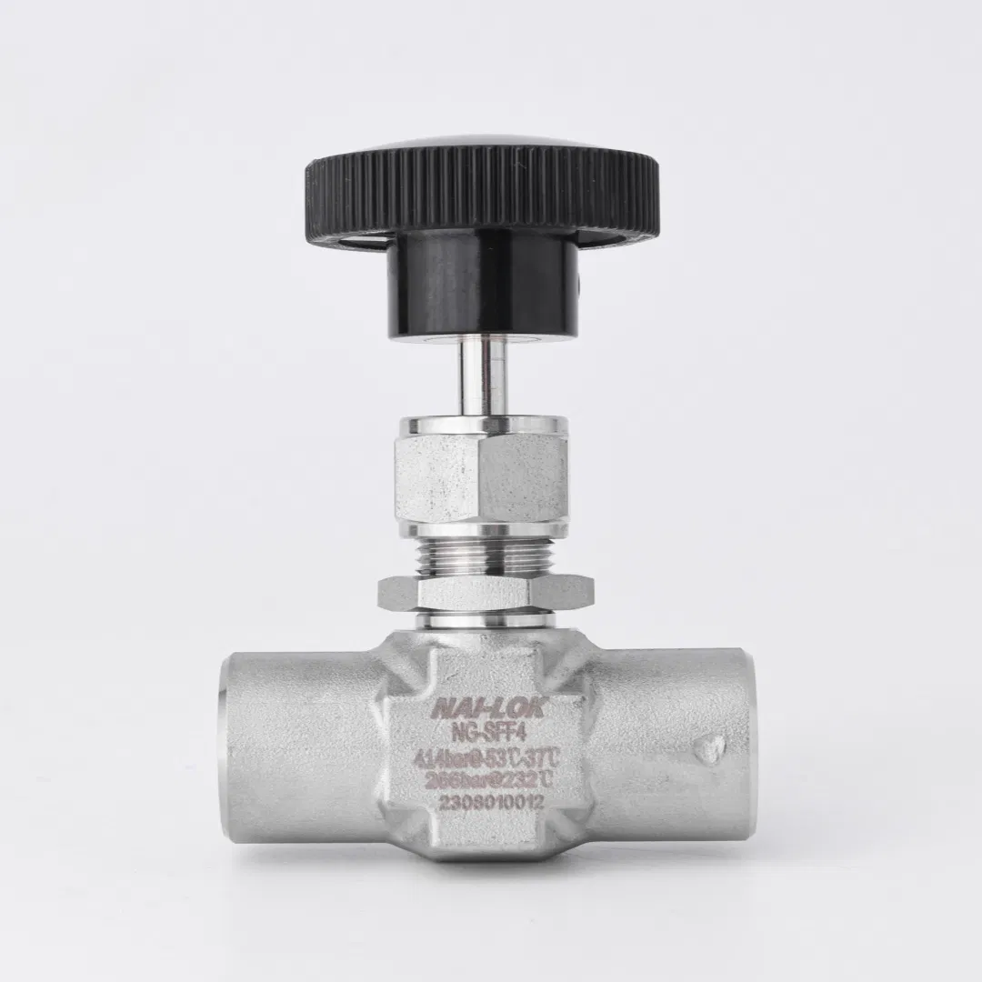 Nailok 6000psi Instrument 1/2 NPT Female Male Gauge Root Valve Socket Weld Needle Valve